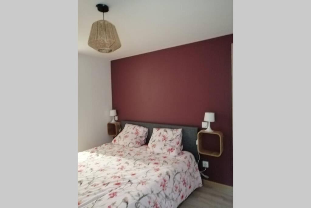 Charmant Appartement Avec Terrasse Pont-de-lʼIsère Zewnętrze zdjęcie